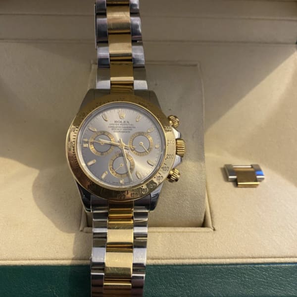 Daytona ref. 116523 sold with Chrono Hunter